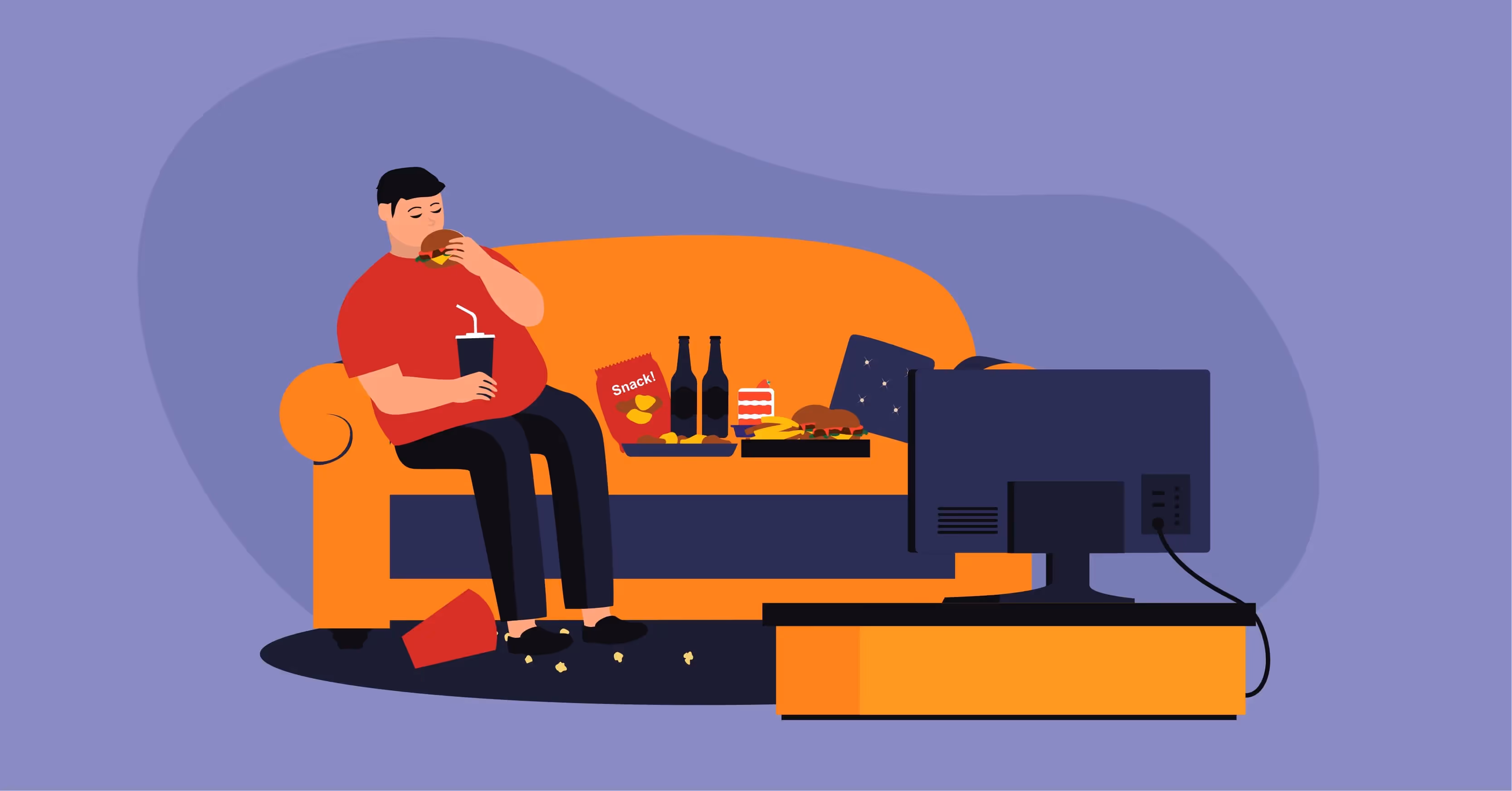 Nawyki żywieniowe Polaków to coraz częściej fast foody w diecie 