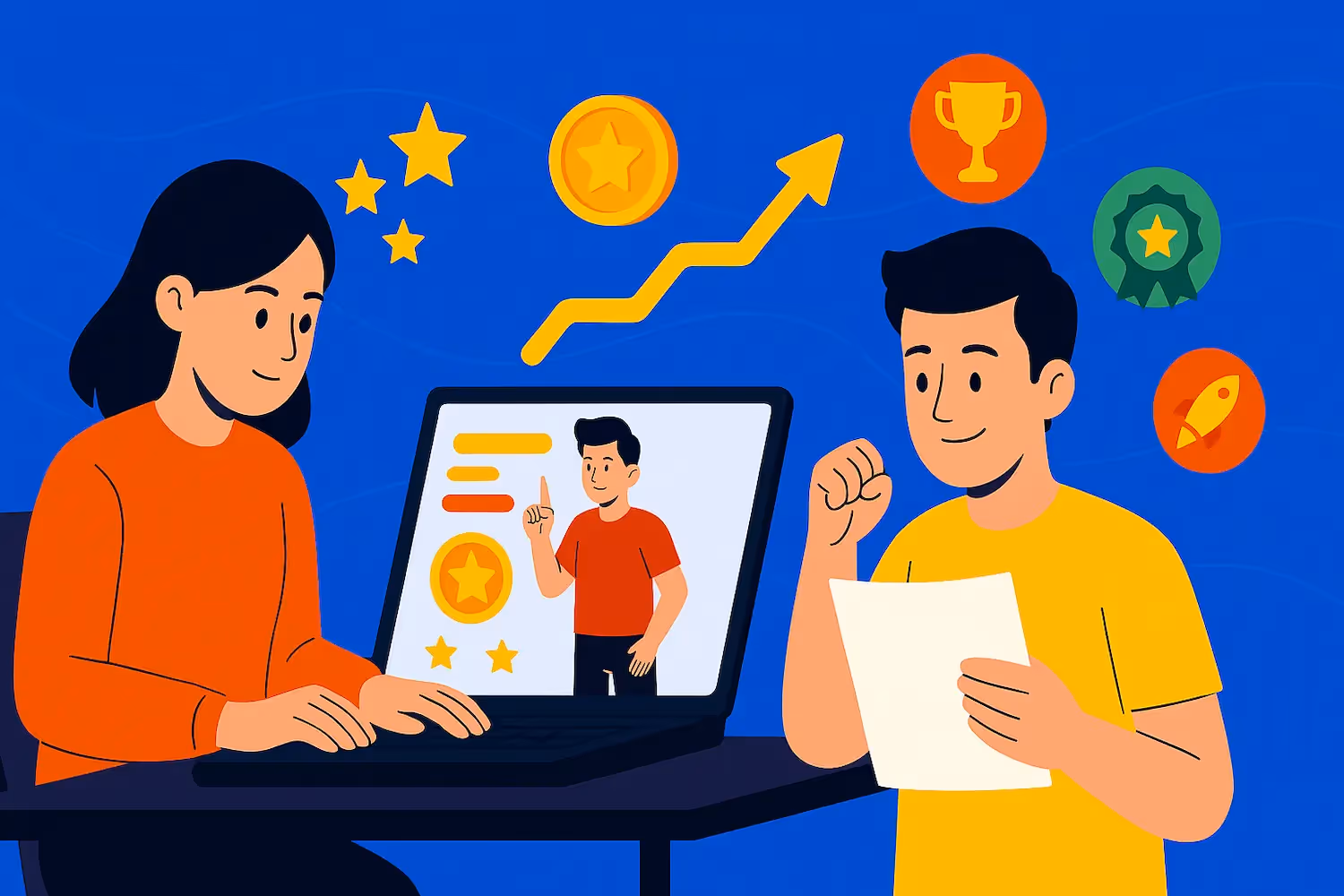 Gry w pracy? Tak! Oto jak gamifikacja zwiększa motywację zespołu.