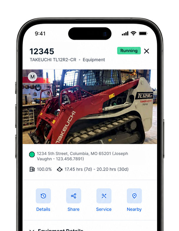T3 asset data available in the field