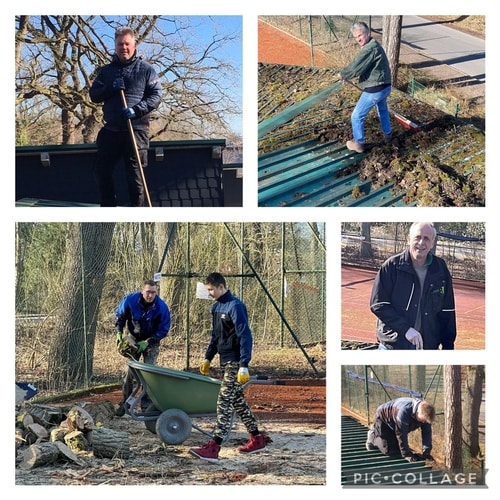 Tatkraft zur Beseitigung der Sturmschäden