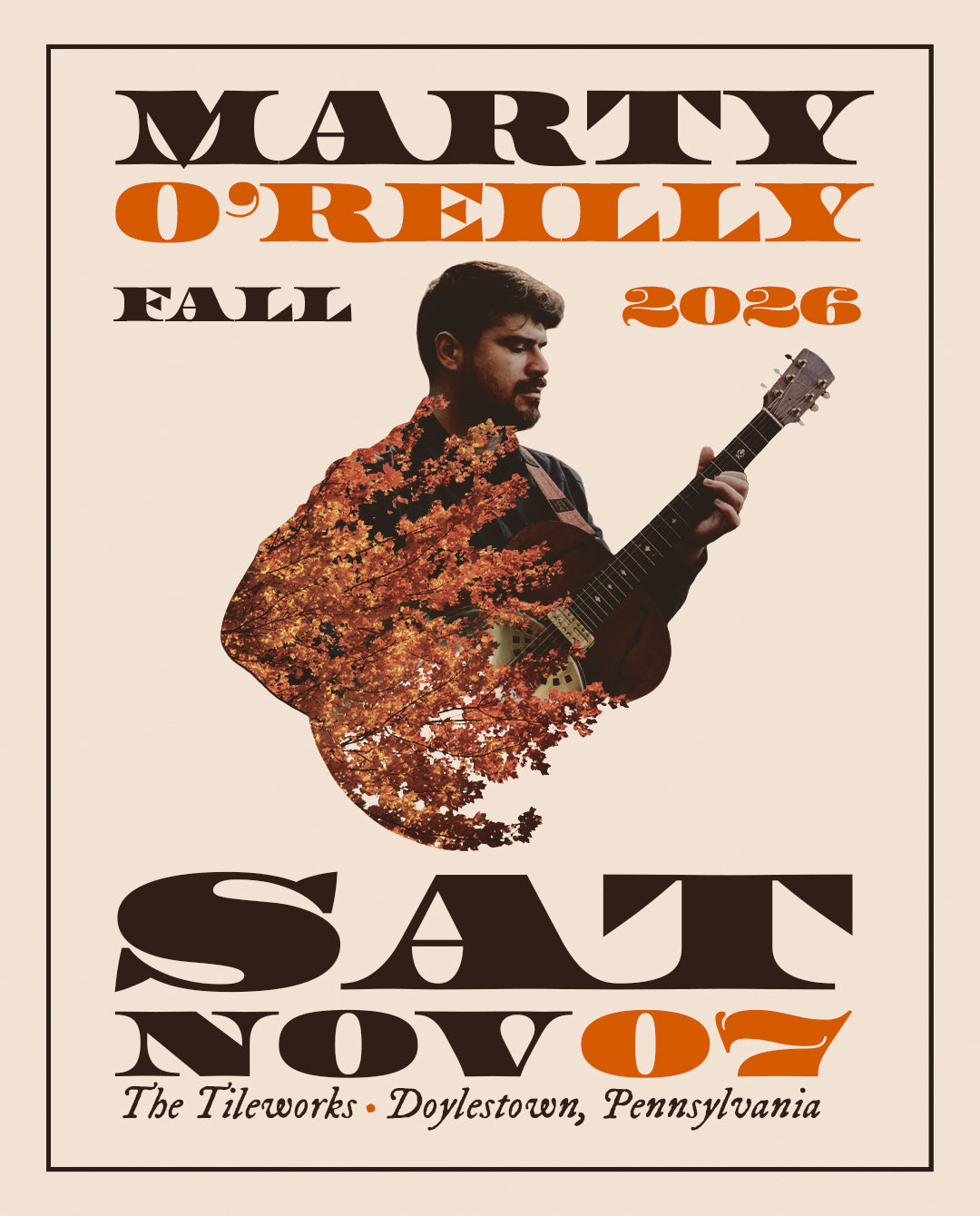 A Night of Song with Marty O’Reilly — November 7, 2026