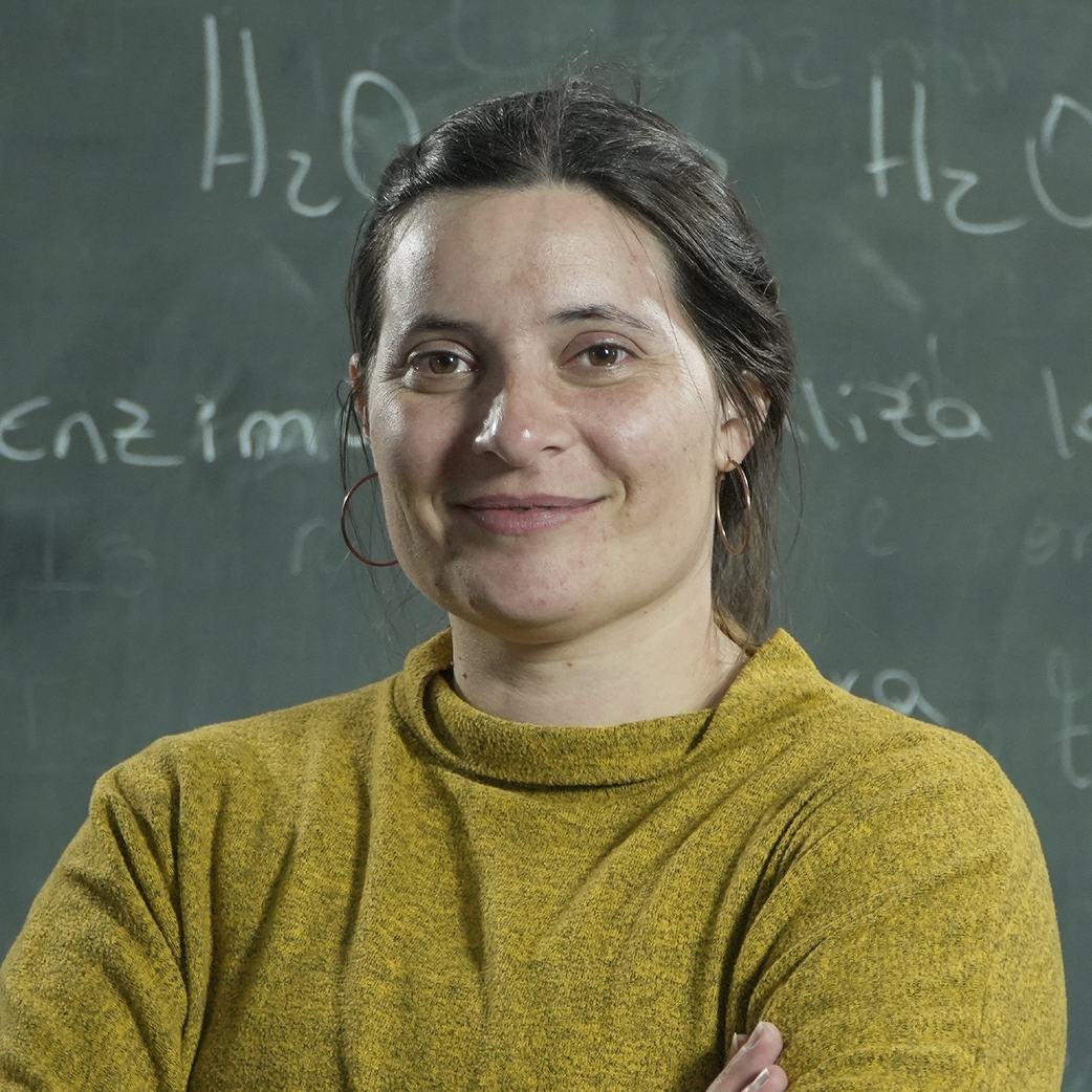 Macarena Uría sonriendo a cámara