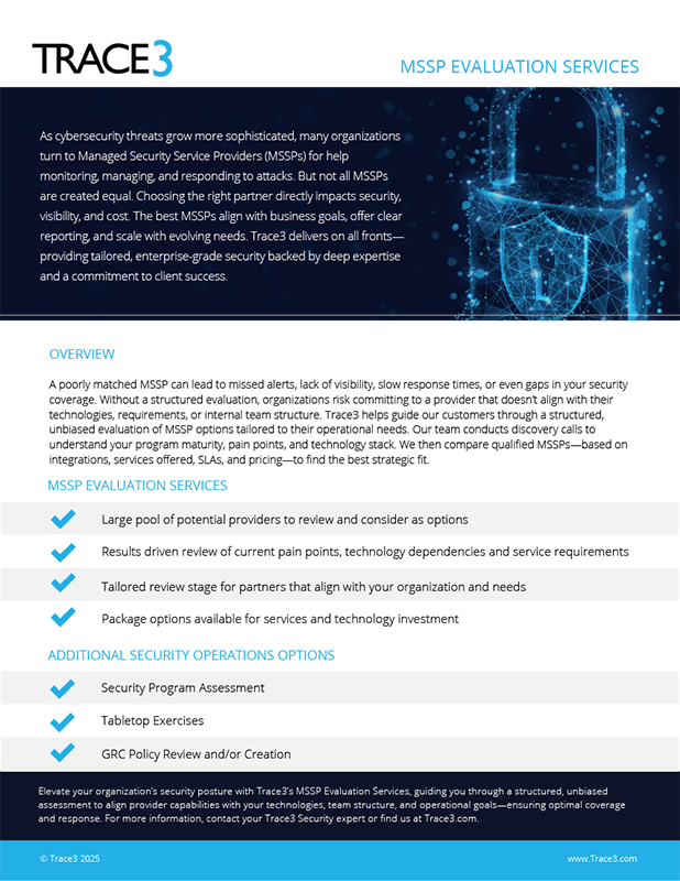 MSSP Eval Services - Service Brief