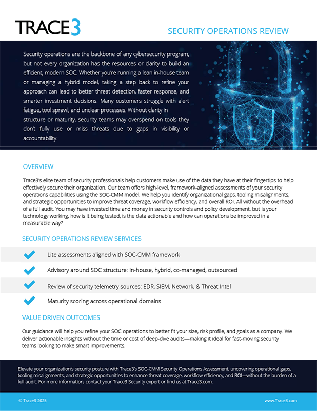 Security Operations Review Service Brief