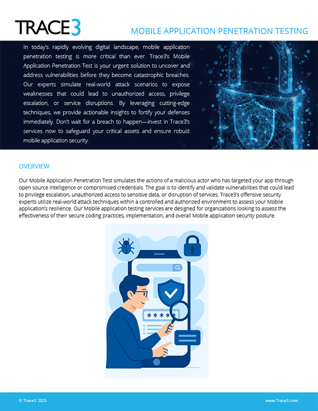 Mobile Application Penetration Test Service Brief