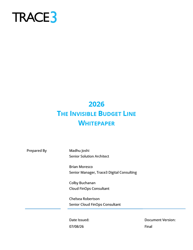 White Paper - The Invisible Budget Line