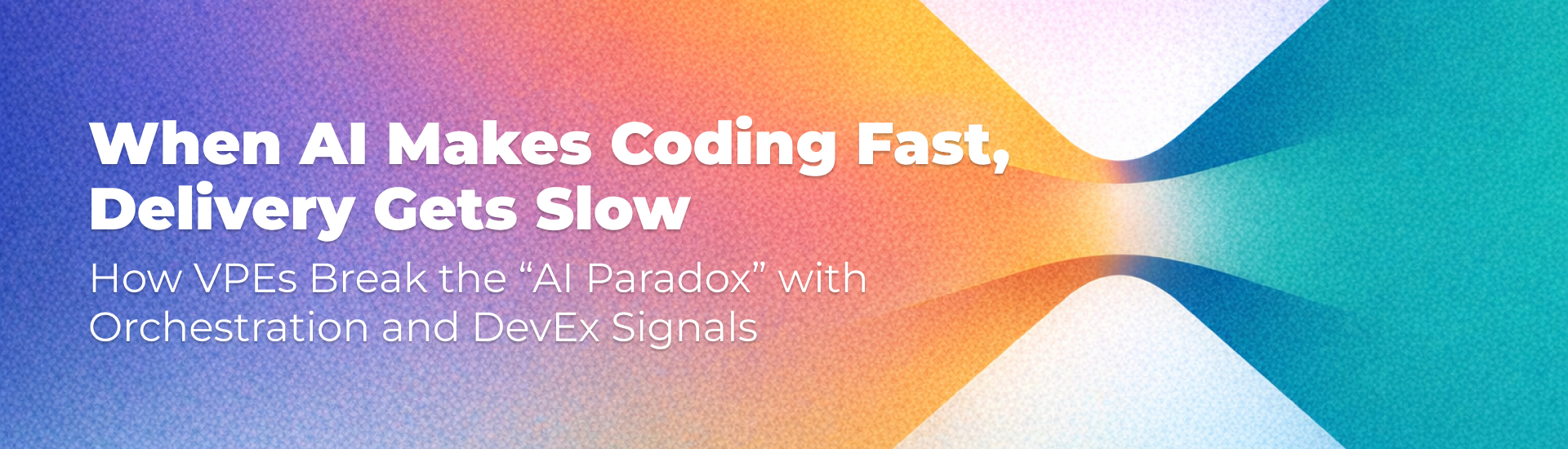 When AI Makes Coding Fast, Delivery Gets Slow