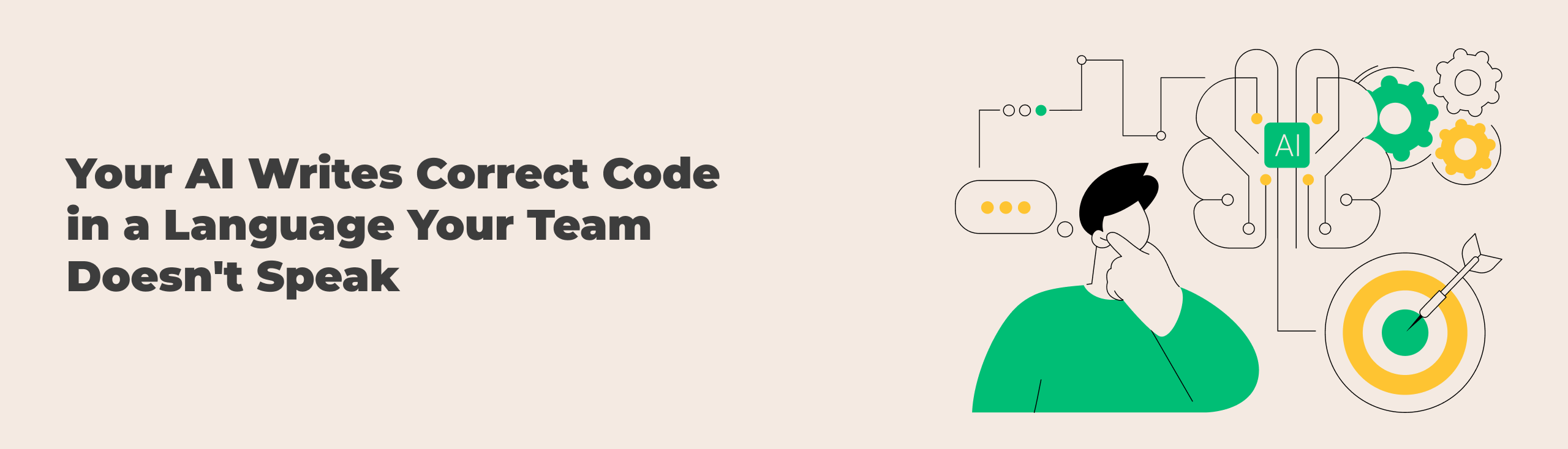 Your AI Writes Correct Code in a Language Your Team Doesn't Speak
