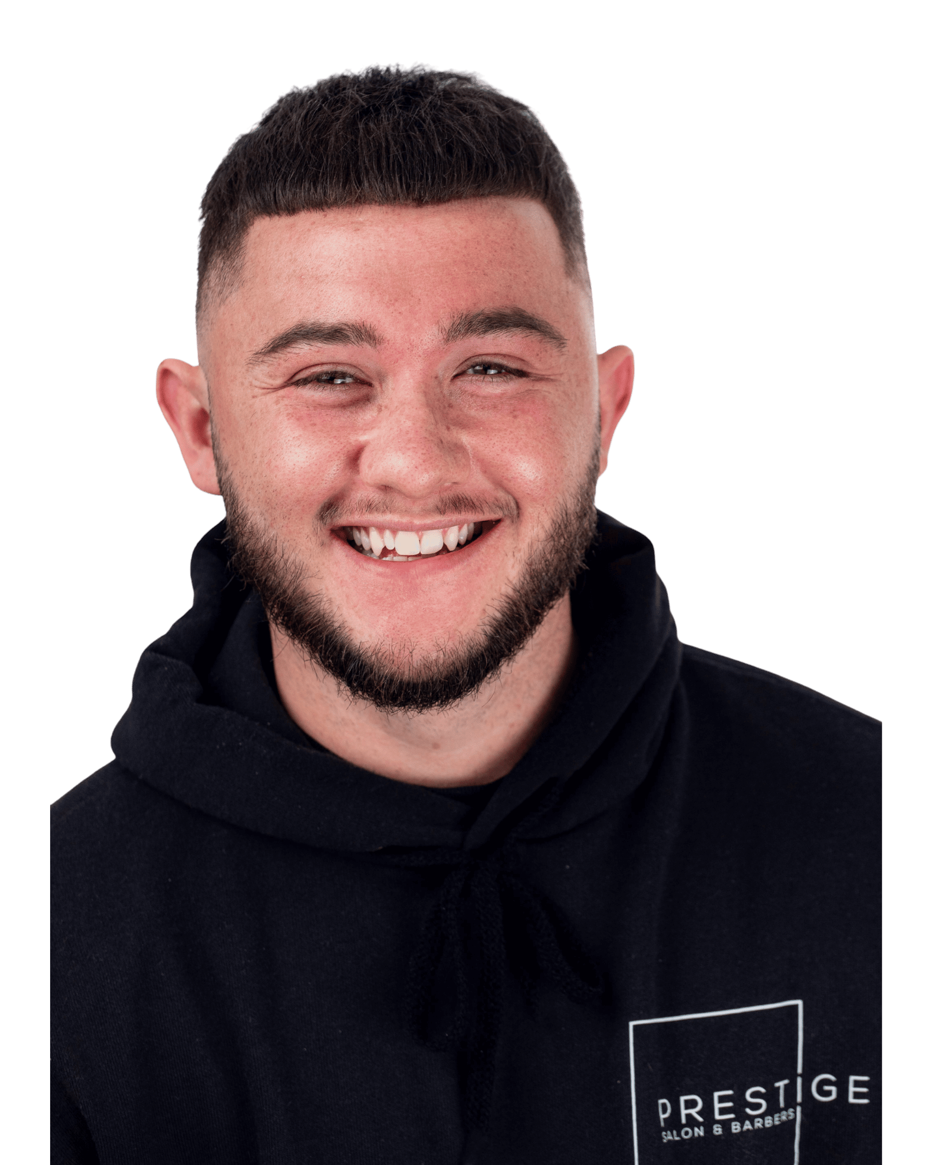 Reece, barber at Prestige Salon & Barbers, Lancaster