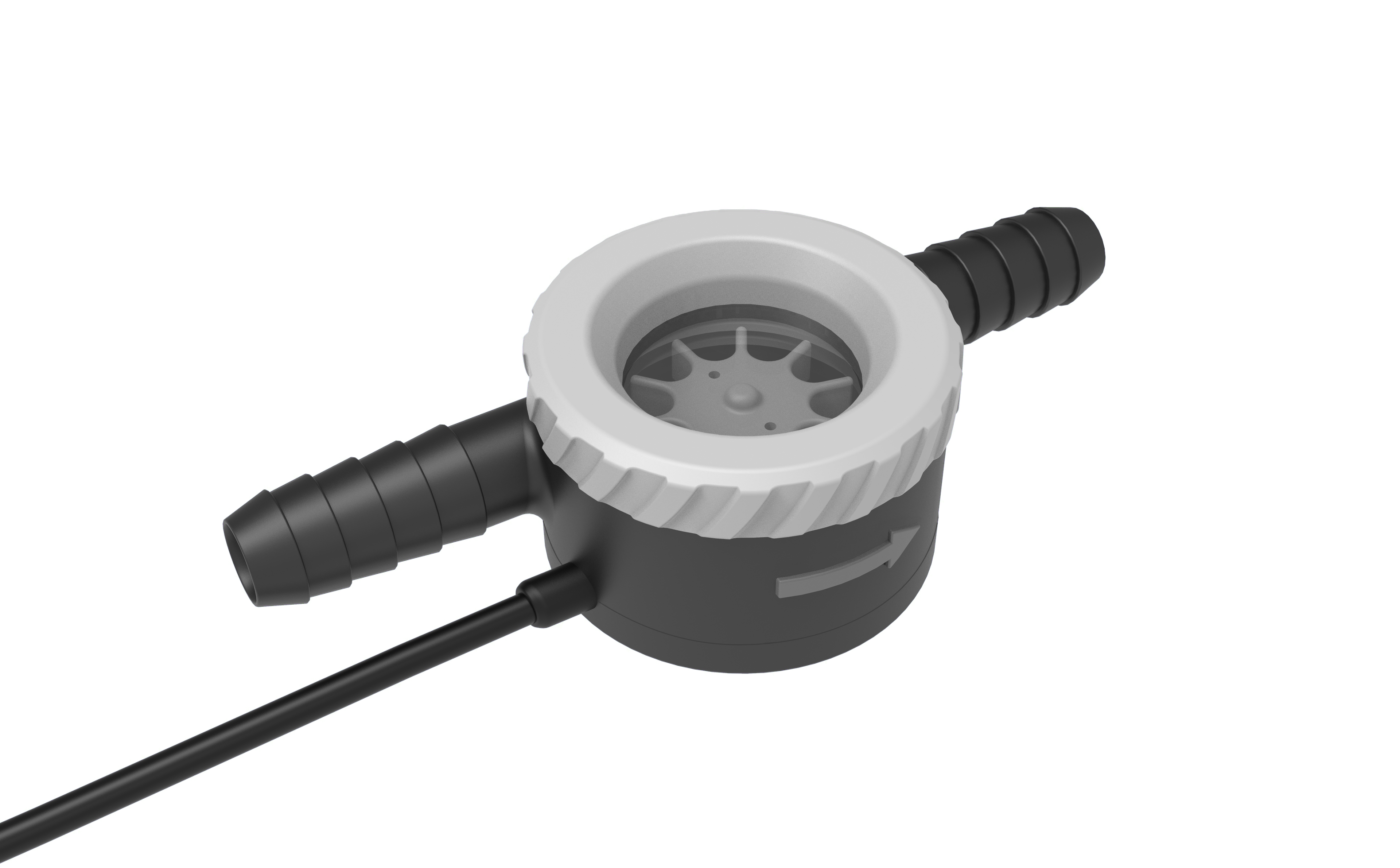 A render of VERO's smart flowmeter.