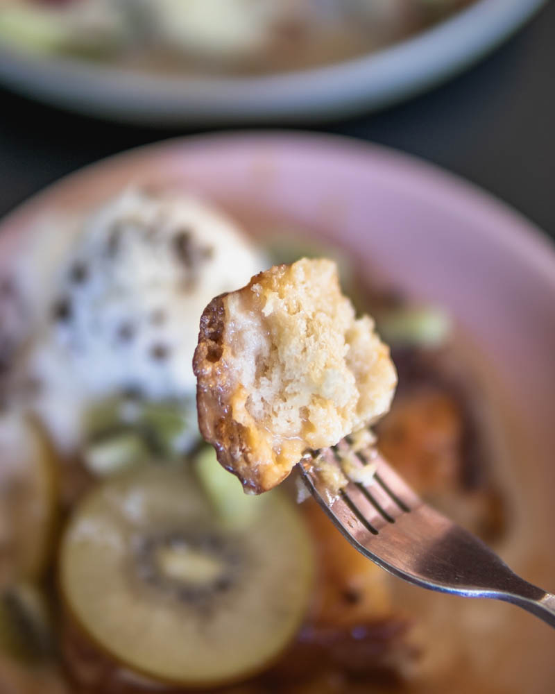 French toast has amazing texture