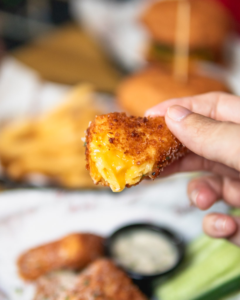 Mac & cheese bites