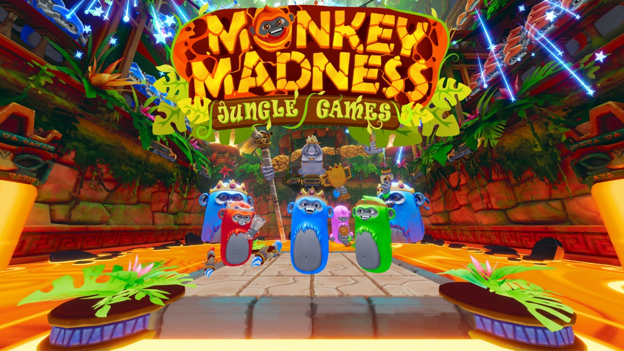 kids playing VR, birthday cake with VR headset