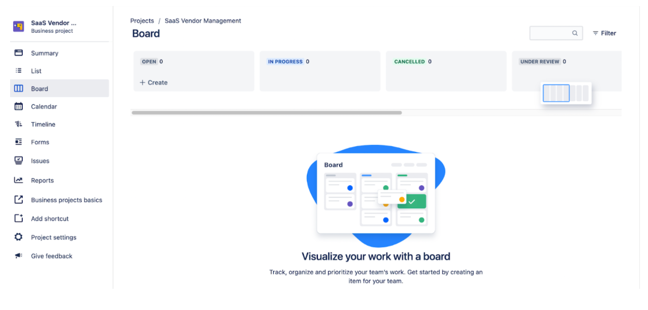 Onboard SaaS vendors
