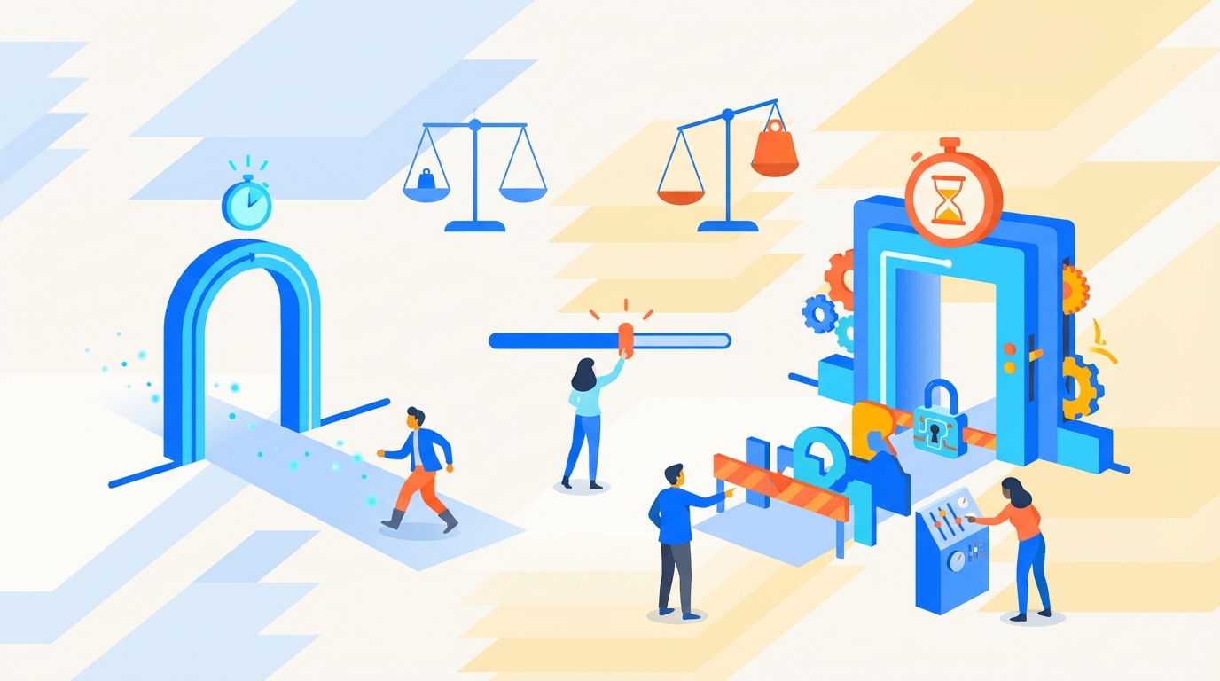 How To Build Risk-Adaptive Just-in-Time Access concept illustration - Multiplier