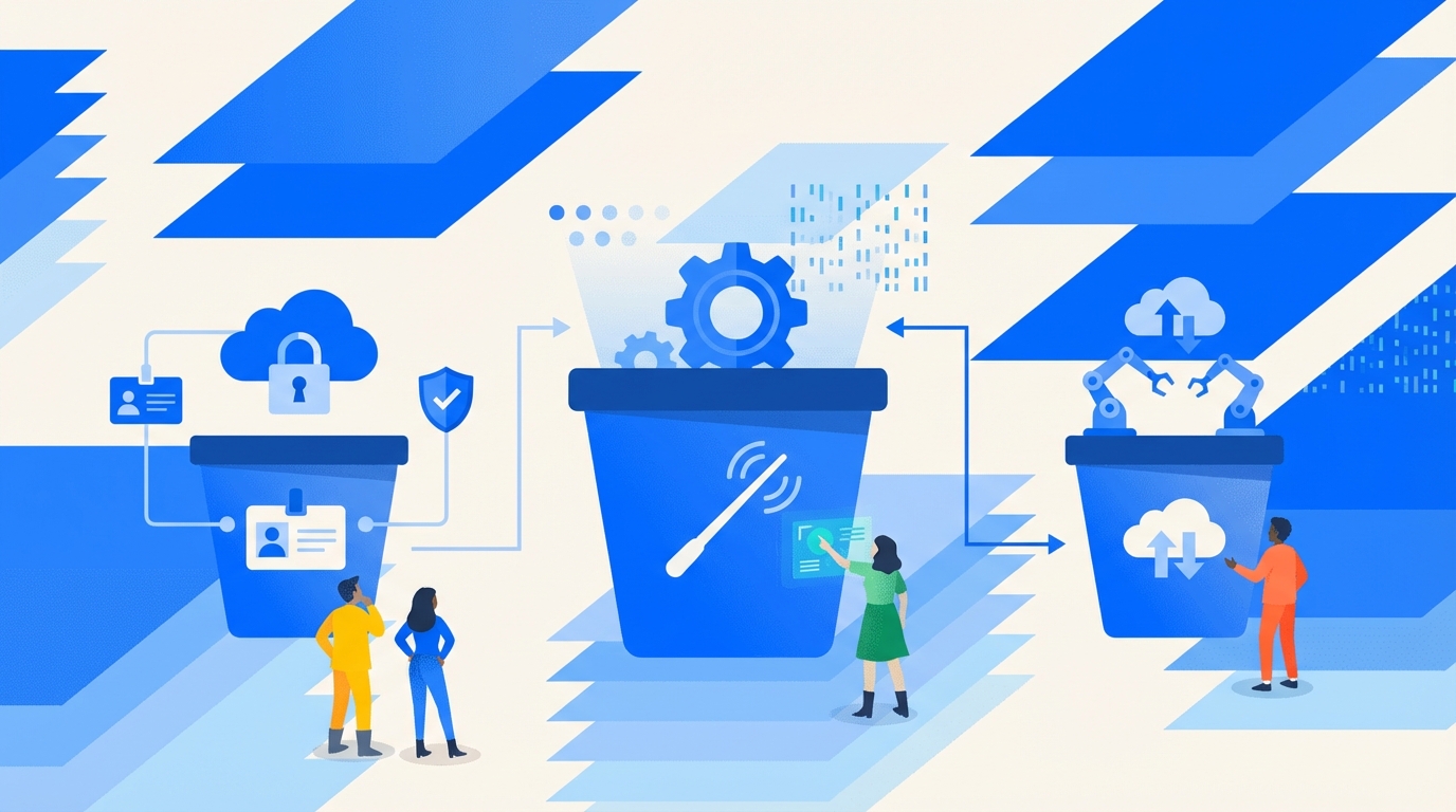 How the Top Identity Governance Platforms Compare concept illustration - Multiplier