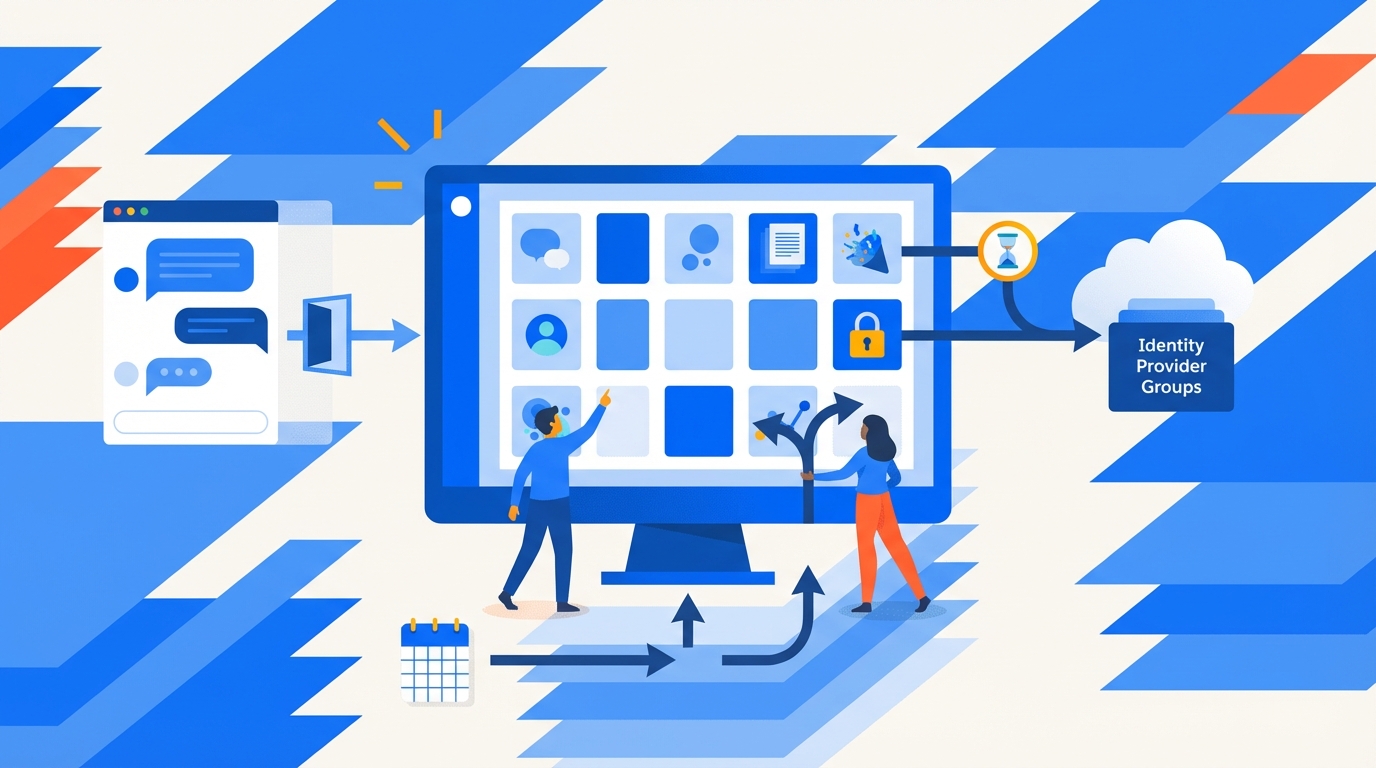 How to Start Streamlining Identity Governance Processes Inside Jira concept illustration - Multiplier