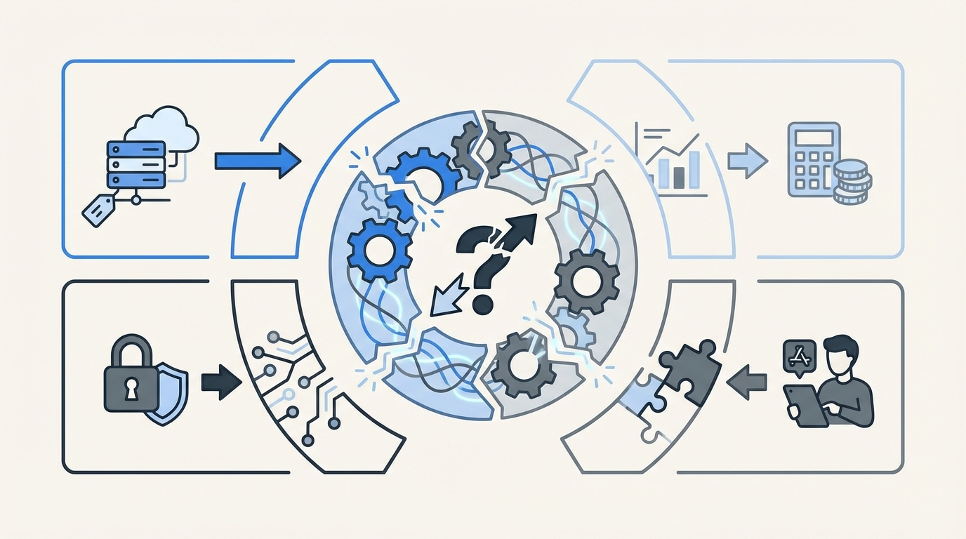 Why Most Software License Tracking Efforts Break Down concept illustration - Multiplier