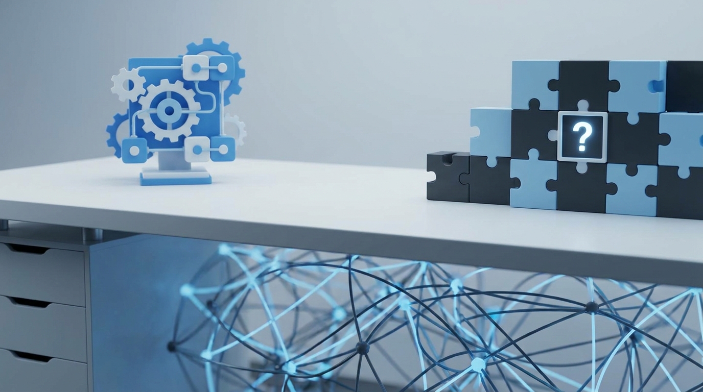 Why Most Employee Help Centers Still Create More Work concept illustration - Multiplier