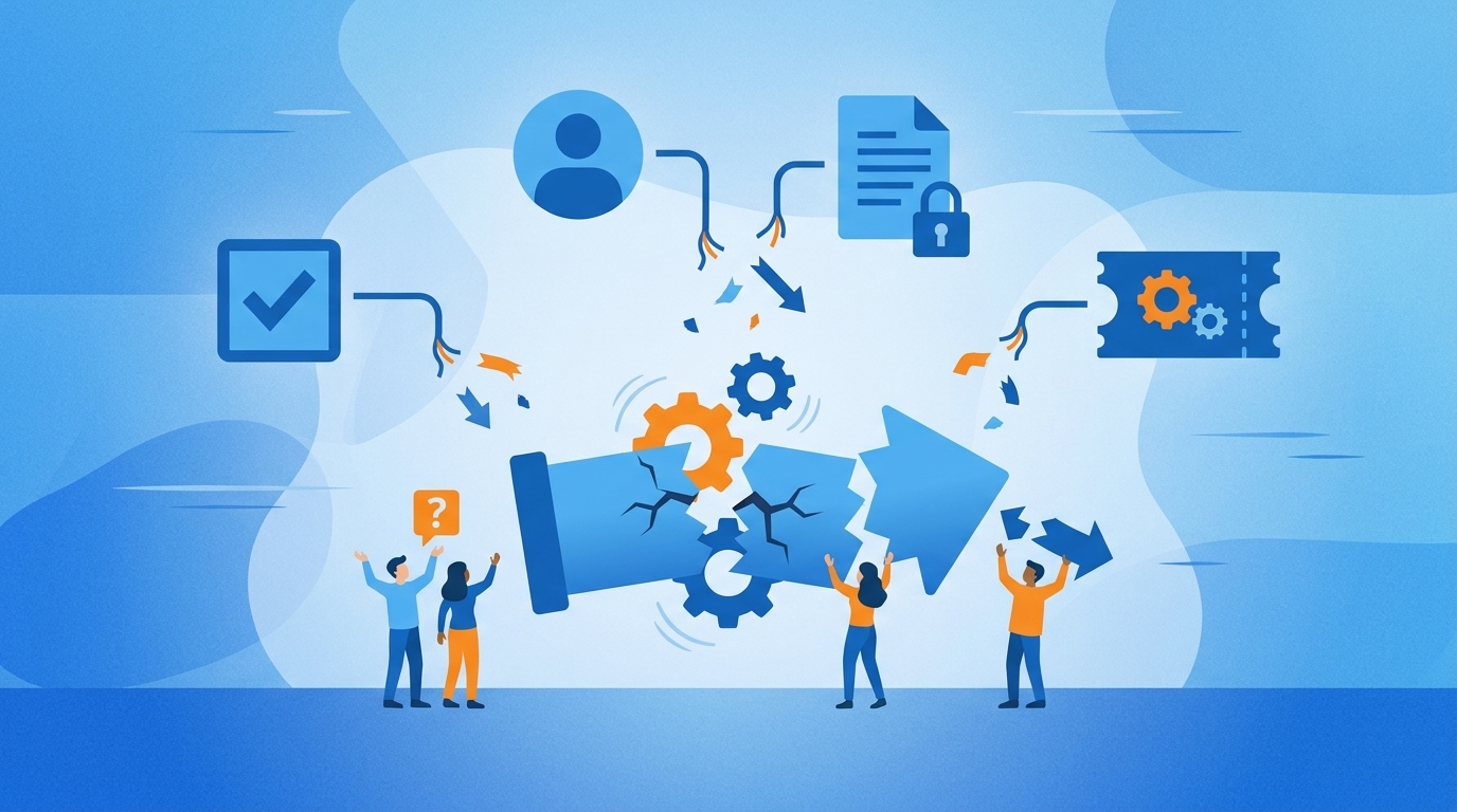 Why Access Request Automation Breaks Outside Jira concept illustration - Multiplier