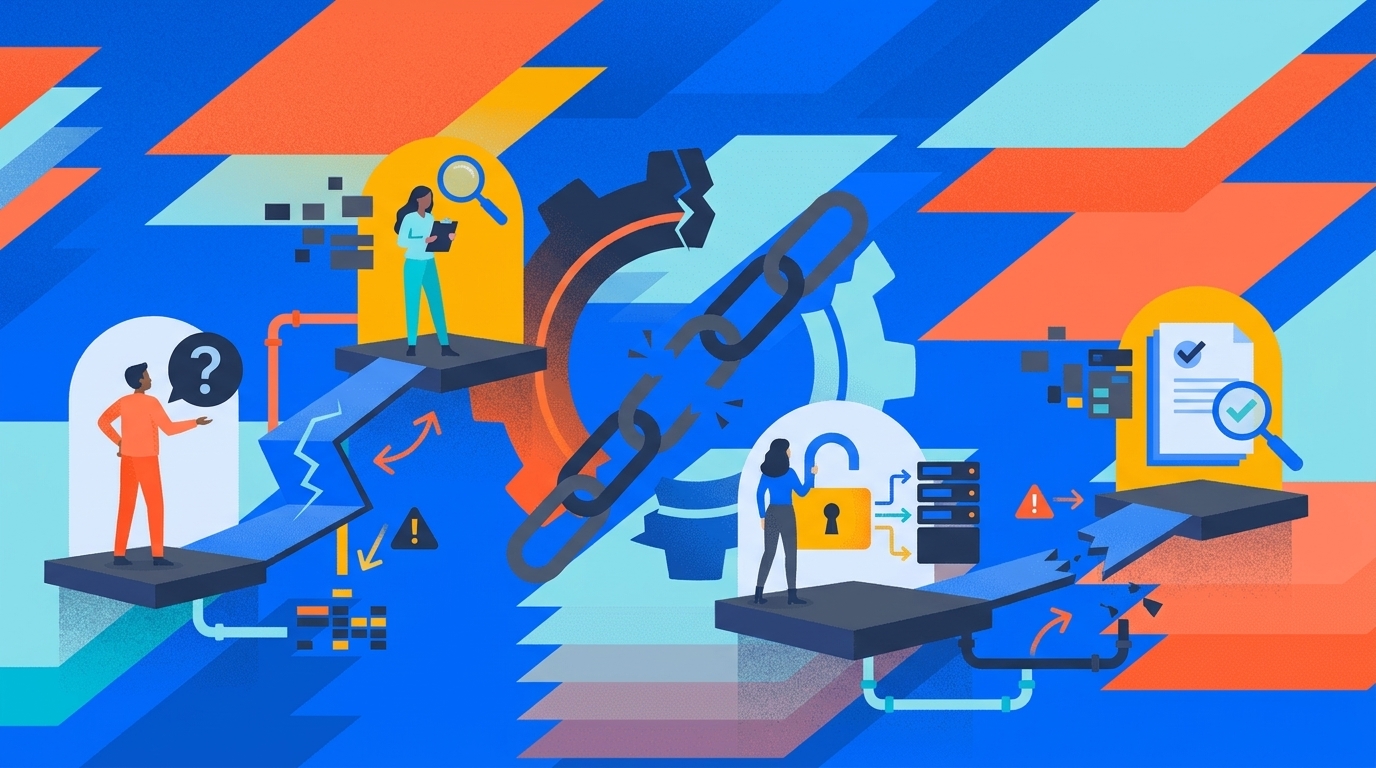 Why Fragmented IAM Breaks Access Before Security Notices concept illustration - Multiplier