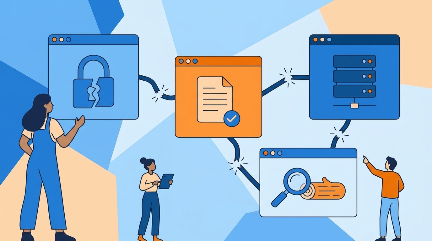 Why IDP Integrations Break When Work Lives Elsewhere concept illustration - Multiplier