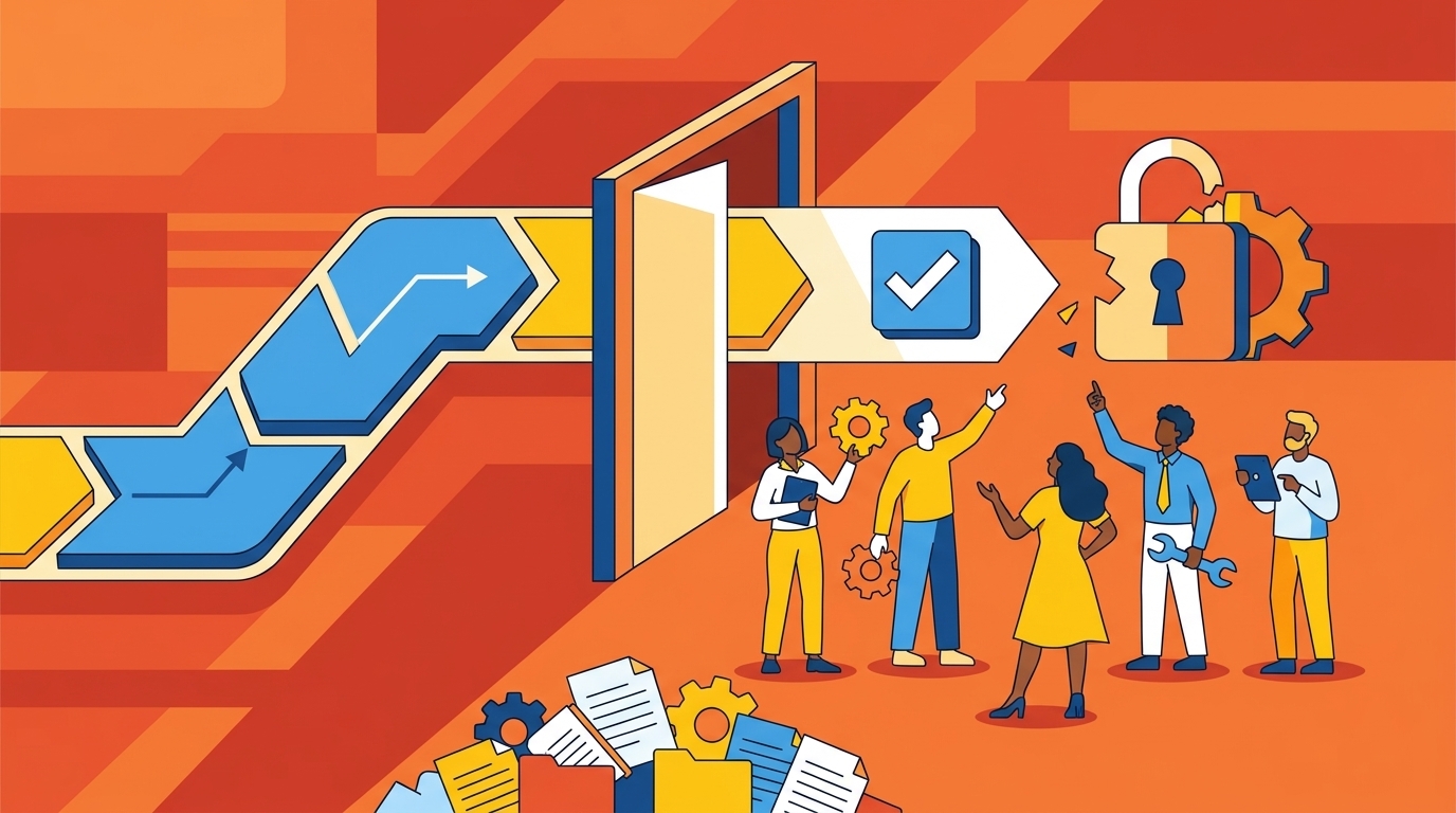 Why SaaS Automation Tools Fail at the Last Mile concept illustration - Multiplier