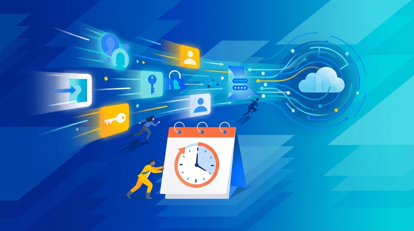 Why Quarterly Access Reviews Are Often Too Slow concept illustration - Multiplier