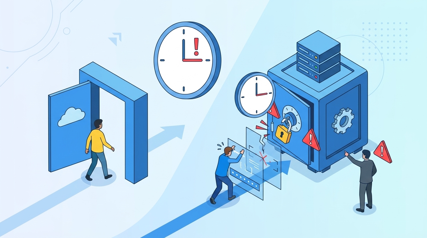 Why One Access Request SLA Breaks Least Privilege concept illustration - Multiplier