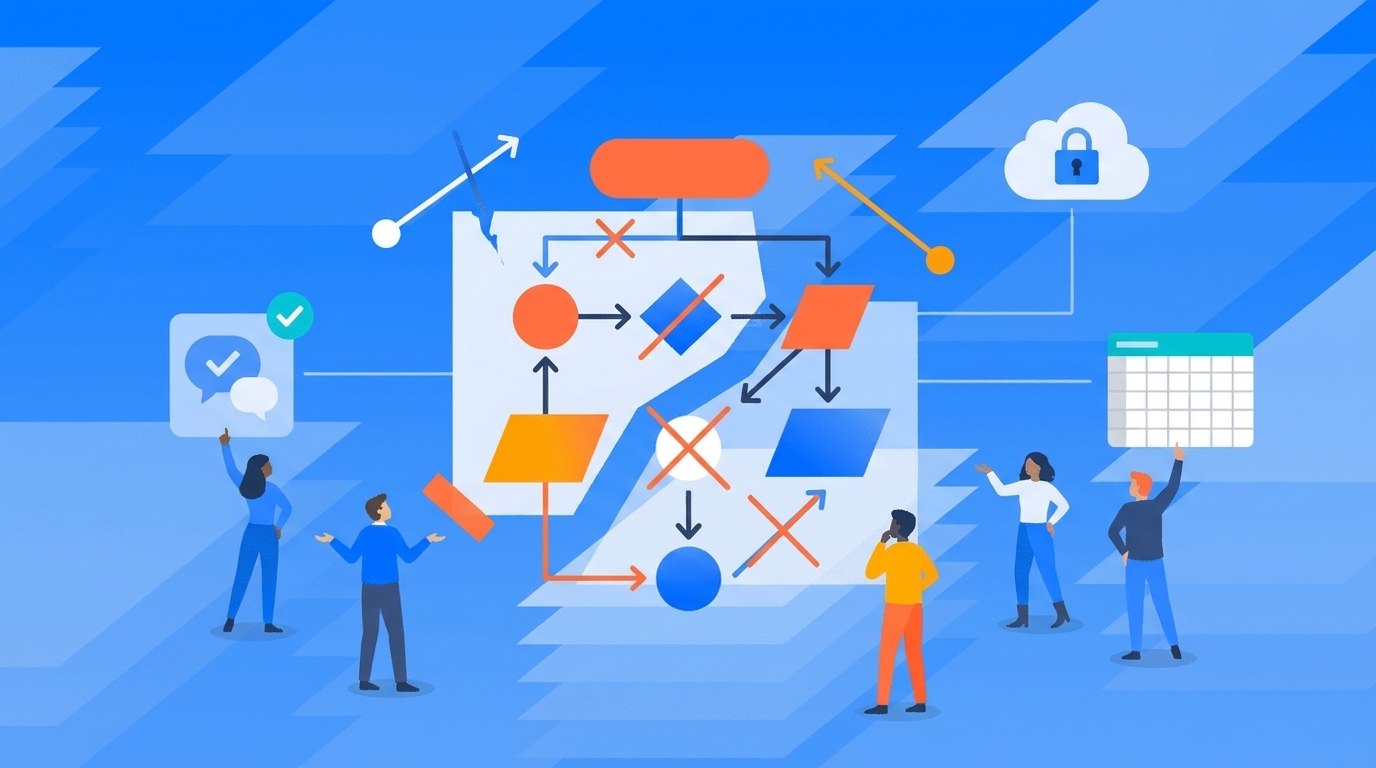 Why Approval Matrices Fail Outside the Workflow concept illustration - Multiplier