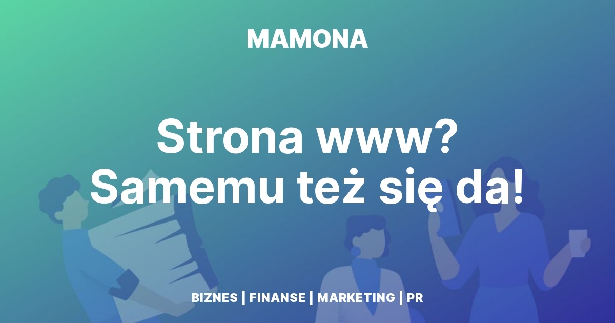 Wspólnie robimy stronę www, bez kodu, bez Photoshopa, bez udawania, że trzeba znać nie wiadomo co