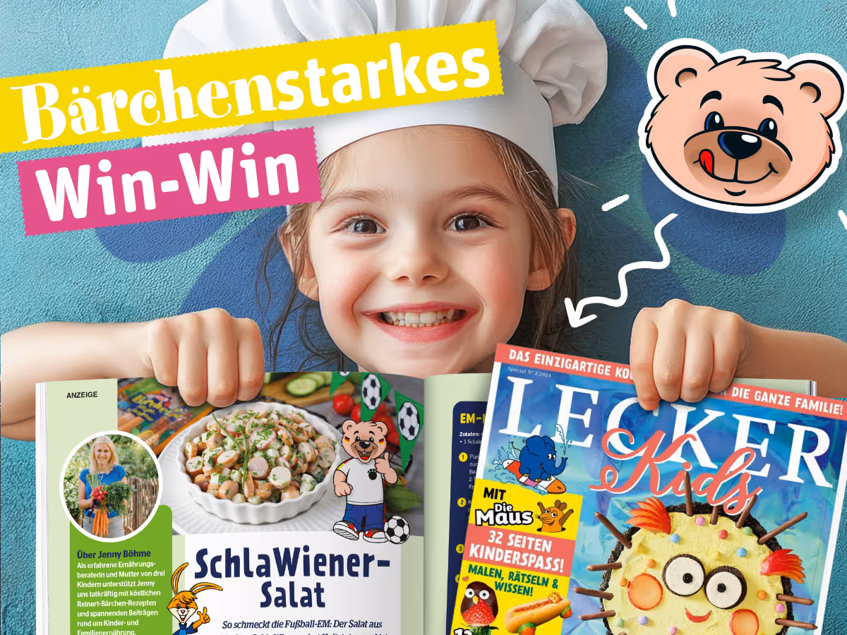 Wenn Werbung mehr als Werbung ist - Reinert Bärchen in der Lecker Kids