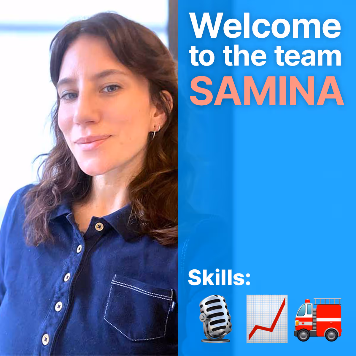 Herzlich willkommen, Samina – unsere neue Expertin für Podcasts und Sales!