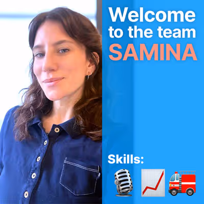 Herzlich willkommen, Samina – unsere neue Expertin für Podcasts und Sales!