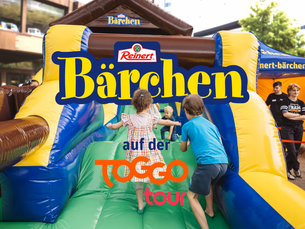 Experience the brand world up close - Reinert Bärchen on the Toggo Tour