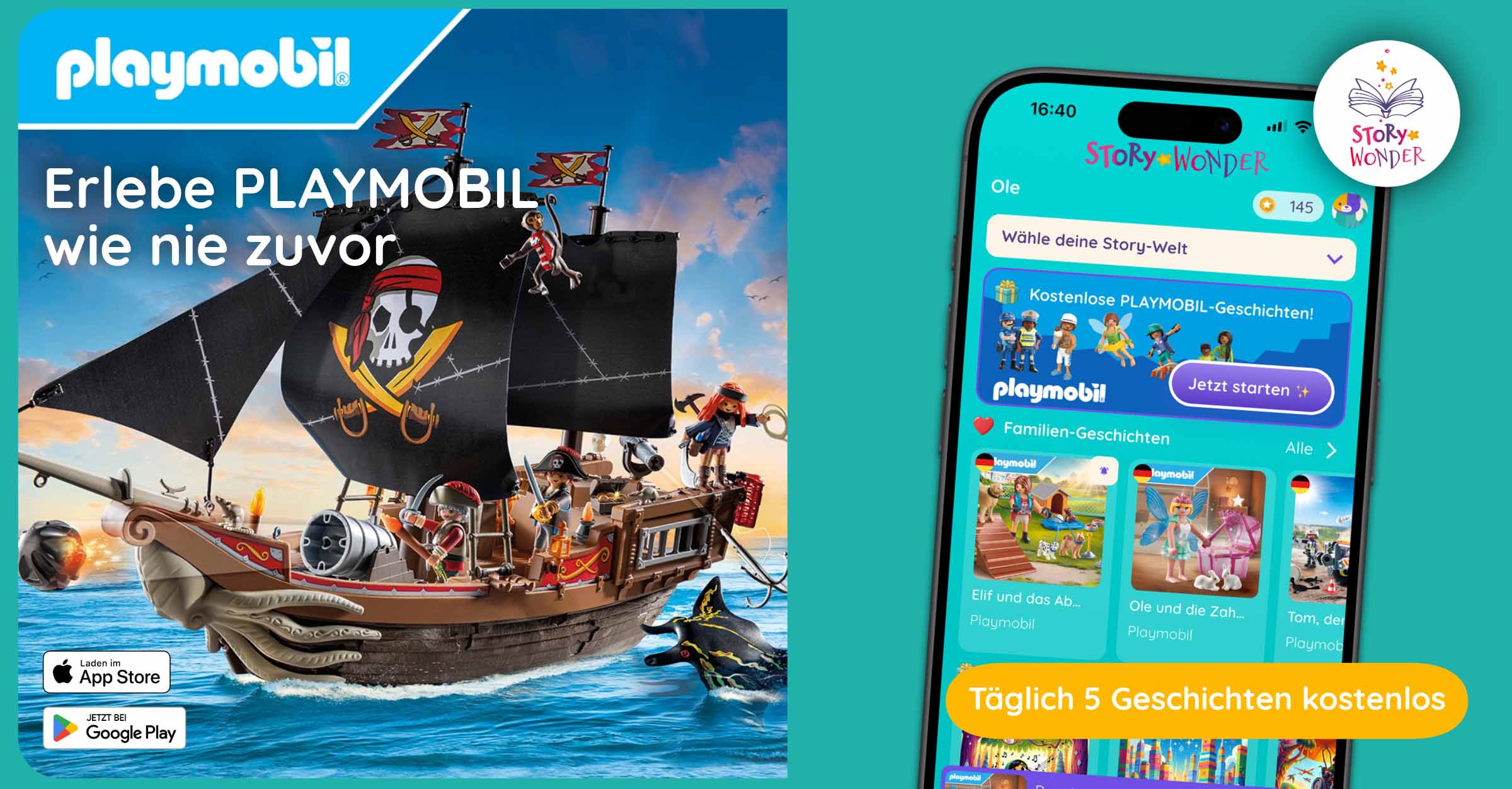 StoryWonder & PLAYMOBIL – Wie aus Spielzeugen Geschichten werden