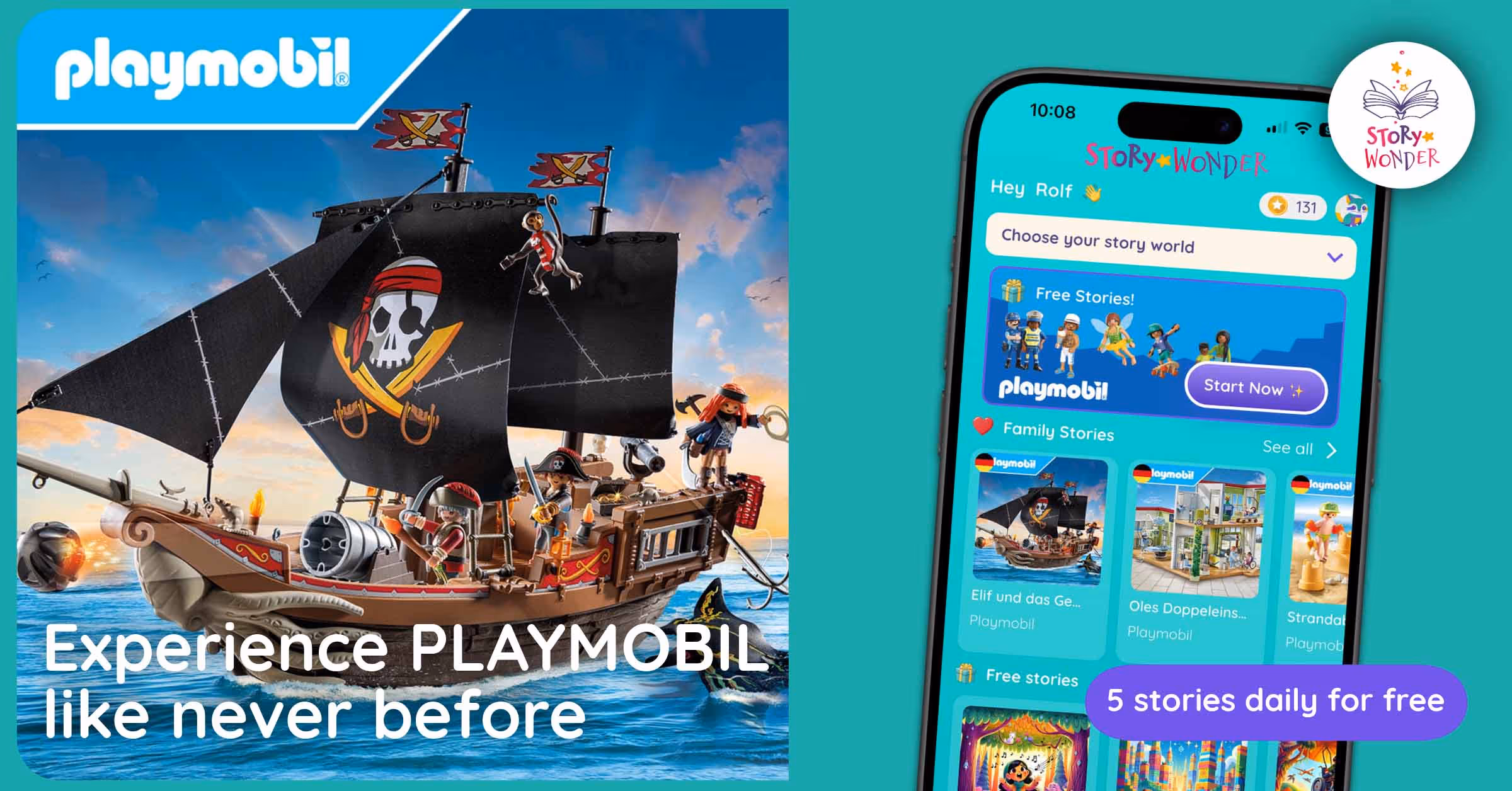 StoryWonder & PLAYMOBIL - How toys become stories