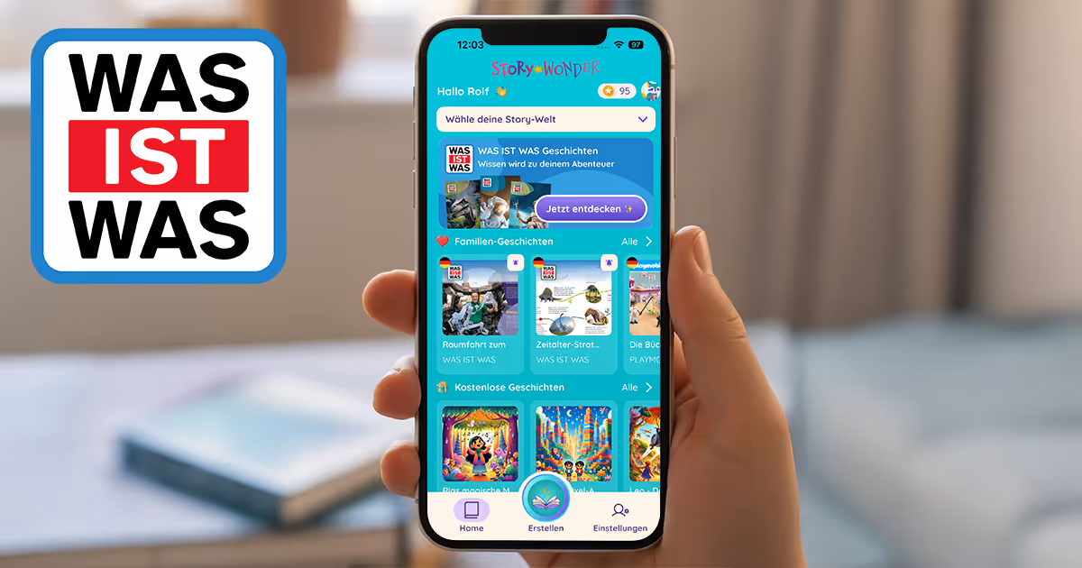 Personalisierte Kindergeschichten: Tessloff Verlag und StoryWonder starten innovatives Lernformat