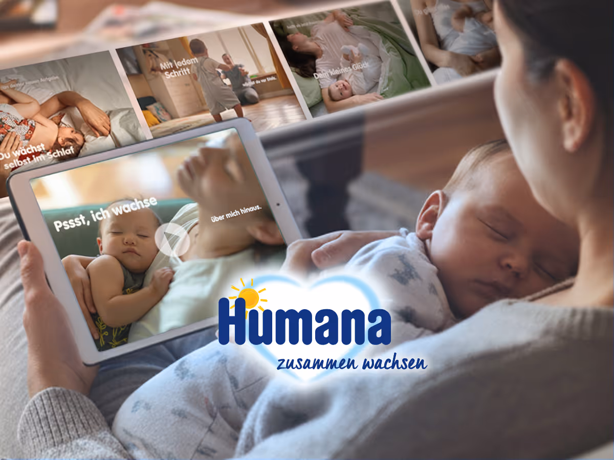 Humana bringt neue Markenpositionierung in emotionaler Kampagne zum Ausdruck