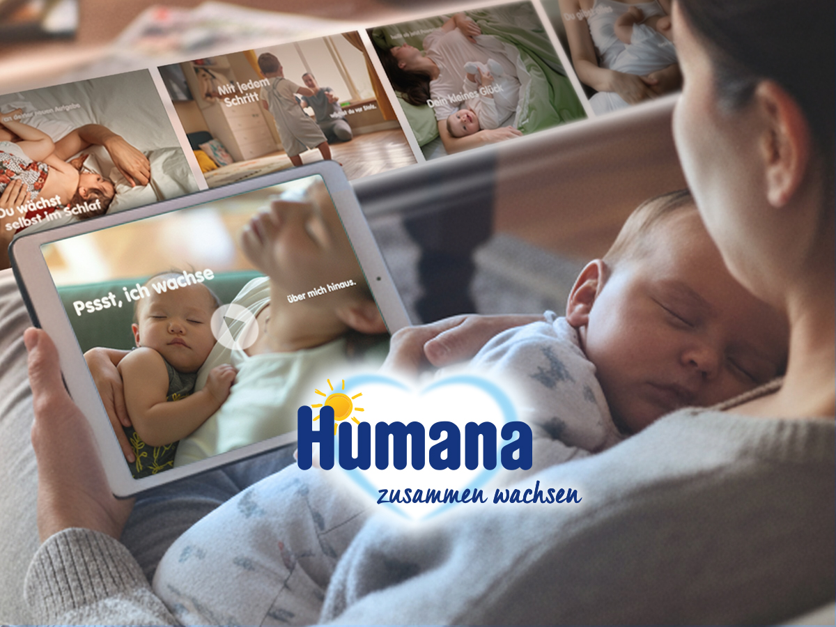 Humana bringt neue Markenpositionierung in emotionaler Kampagne zum Ausdruck