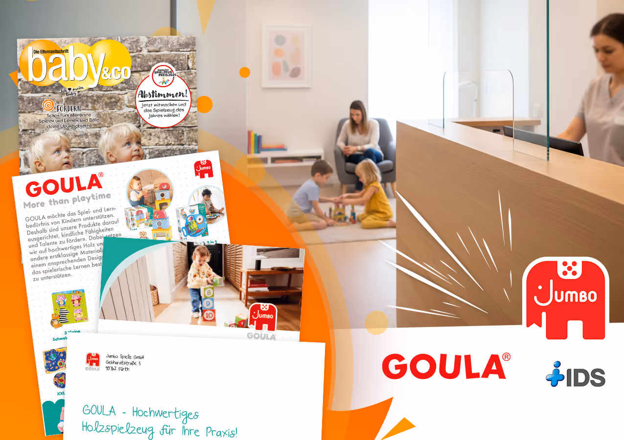 JUMBO games — Playful waiting time with Goula