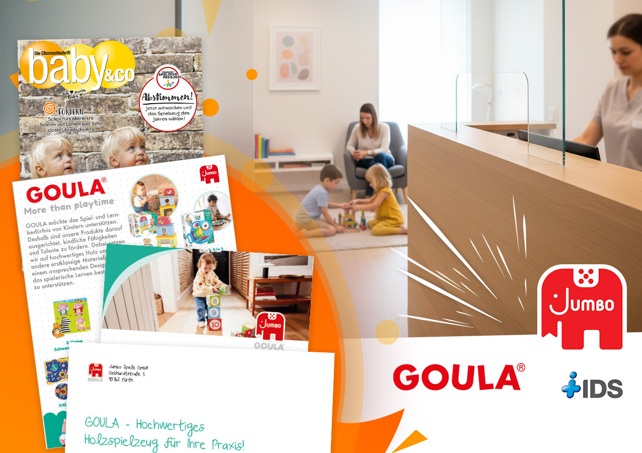 JUMBO Spiele – Spielerische Wartezeit mit Goula