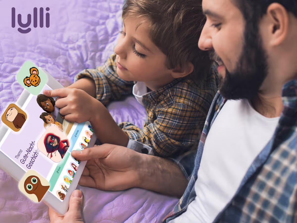 Lylli children's book app: Authentic content marketing in the fathers' community