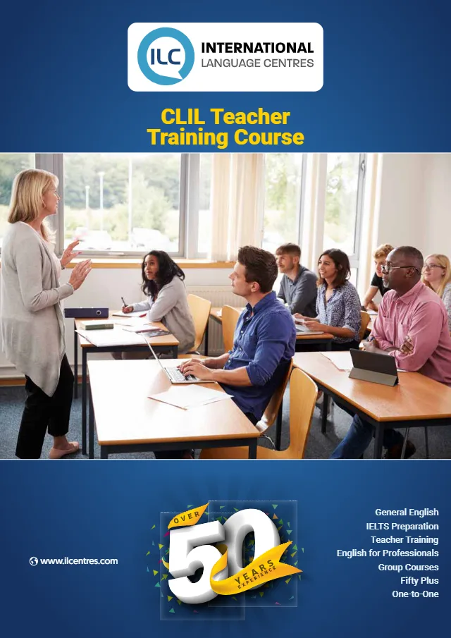 CLIL Teacher Training Course brochure cover
