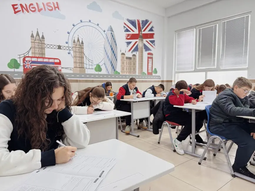 International students exploring a UK city