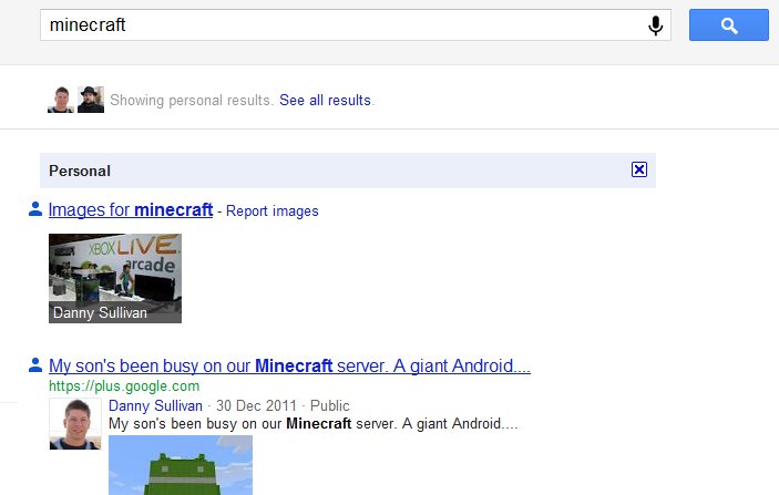 SEO Effects of Social Search