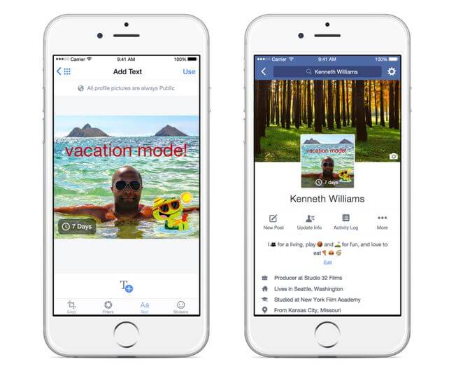 Looping Facebook Profile Pictures