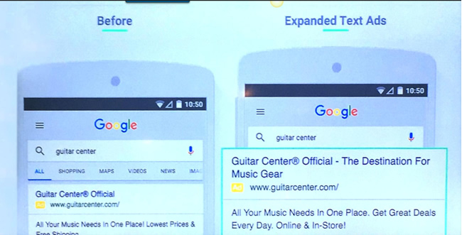 Expanded Text Ads
