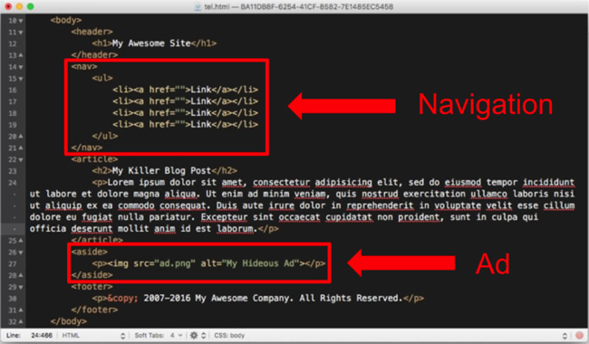 Semantic HTML