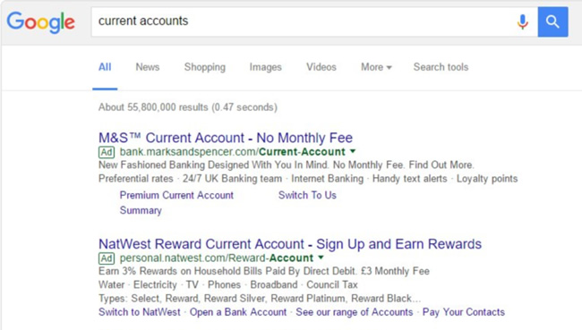 Google testing new AdWords label